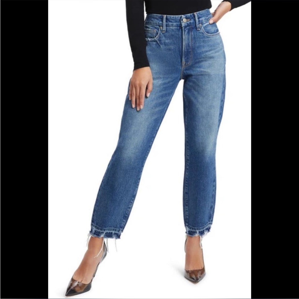 Good American good girlfriend jeans